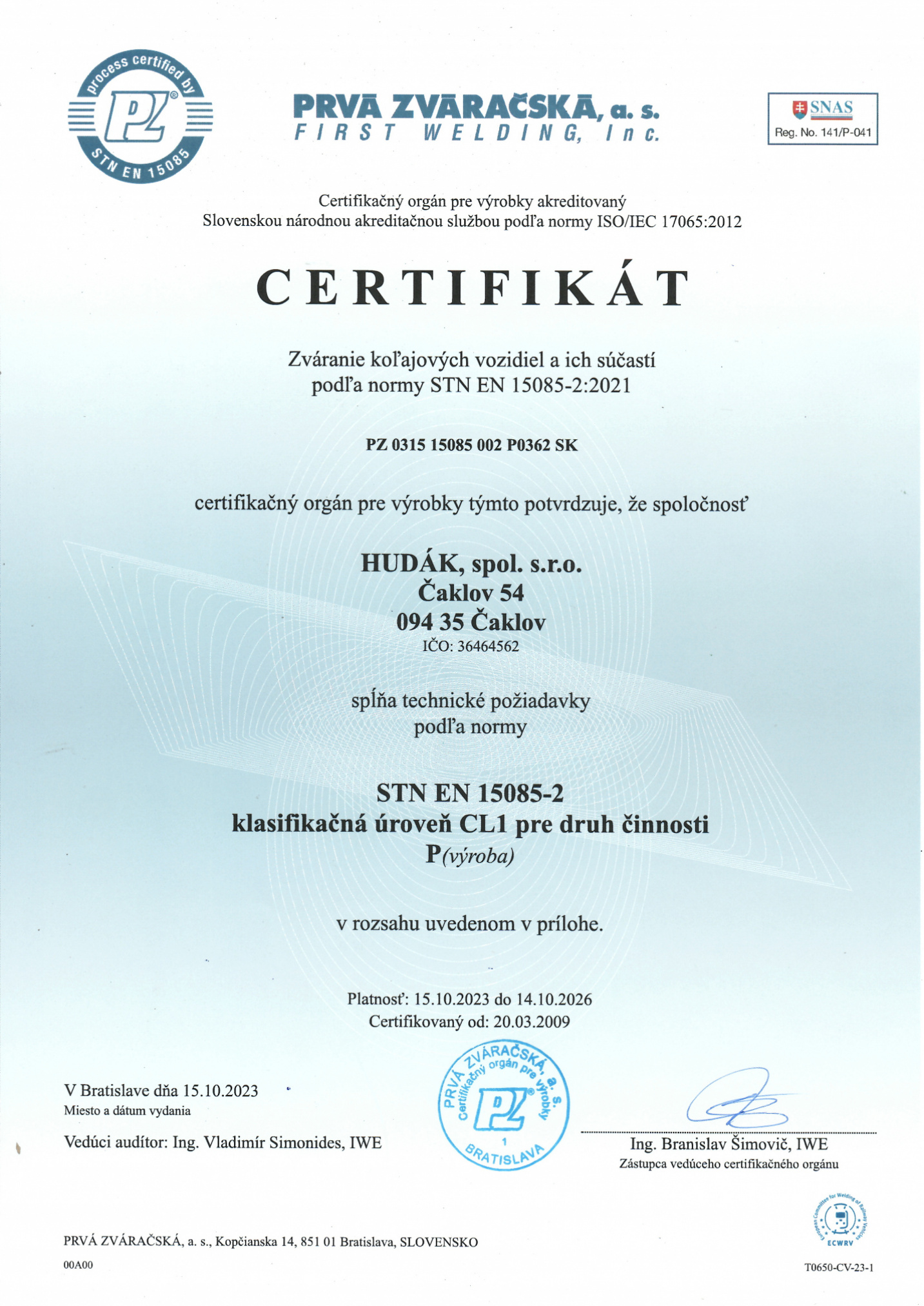 Certifikáty Certifikáty