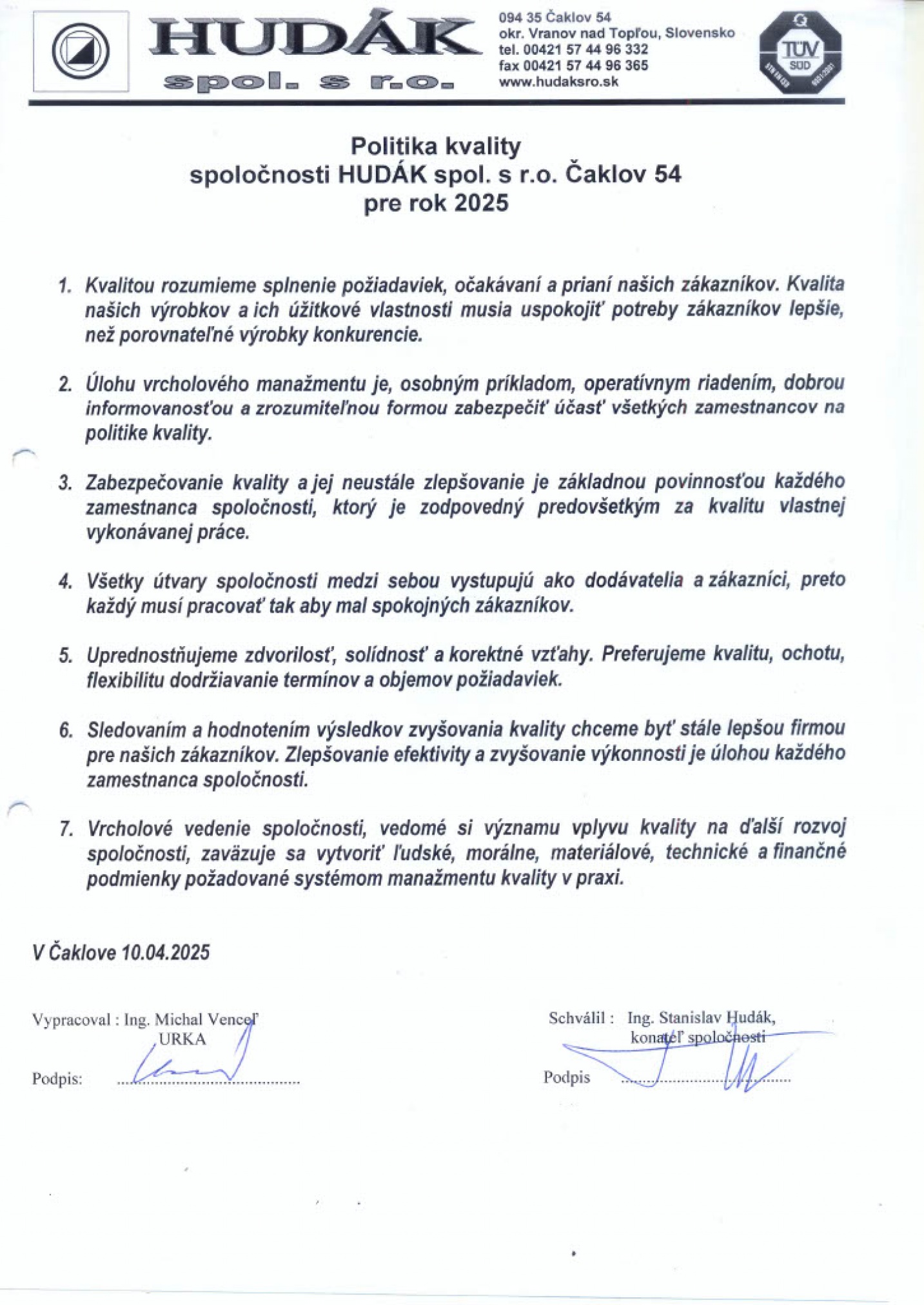 Certifikáty Certifikáty
