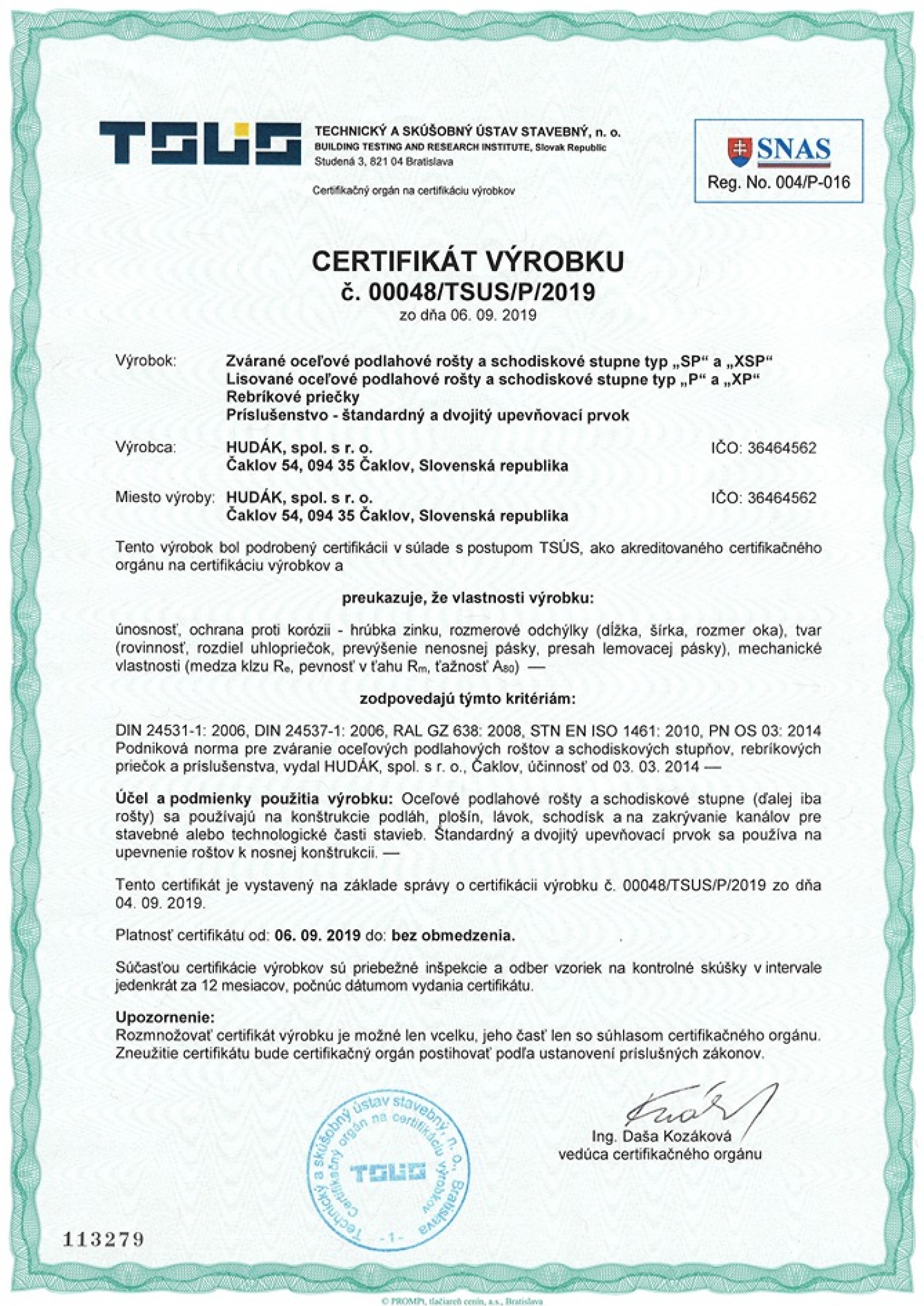 Certifikáty Certifikáty